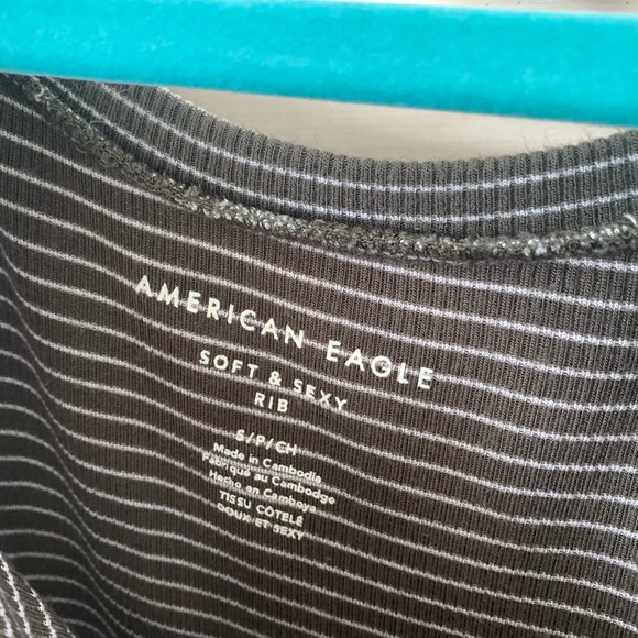 Ribbed striped shirt - Picture 3 of 4